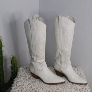 White Matisse Boots